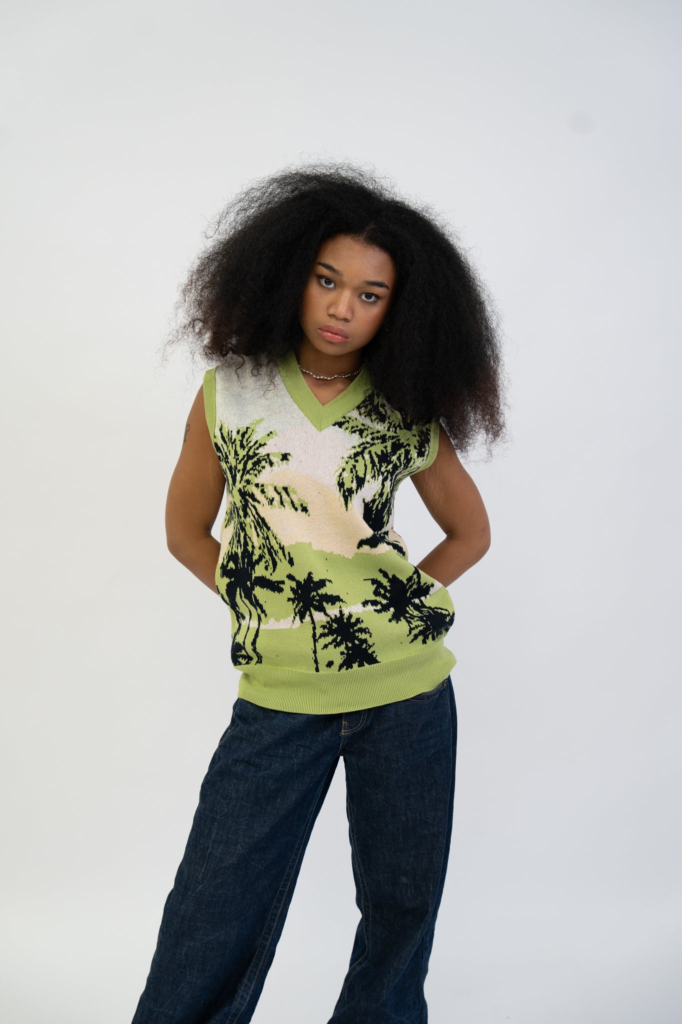Palm tree vest
